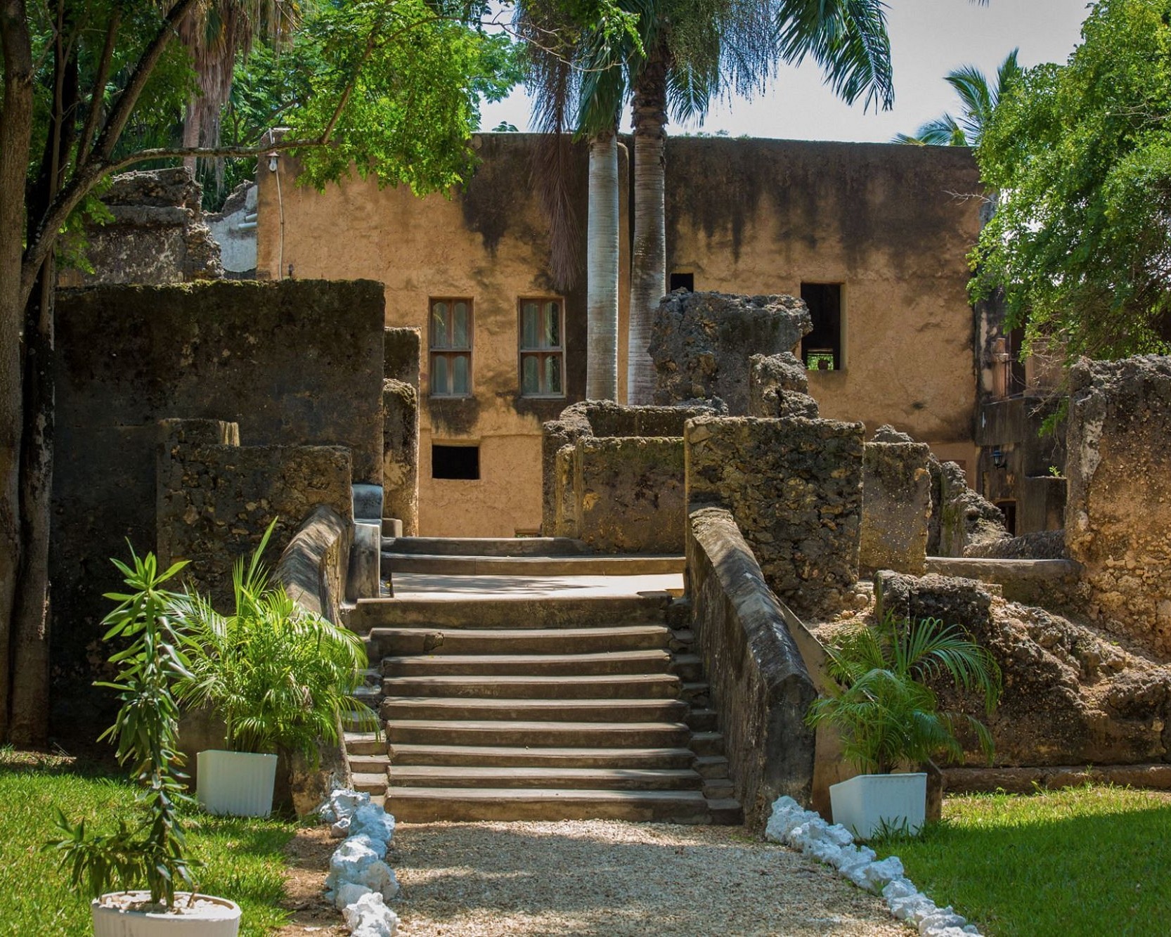 Image of historical ruins in Zanzibar