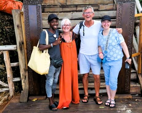 Prison Island with giant Aldabra tortoises and turquoise waters in Zanzibar
